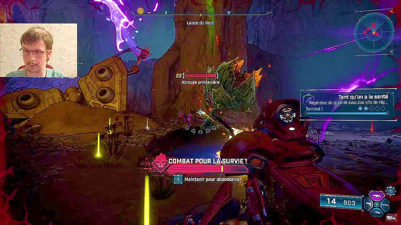 Sur cette image, je vous montre un joueur entrain de mourrir et qui veux être réssuciter