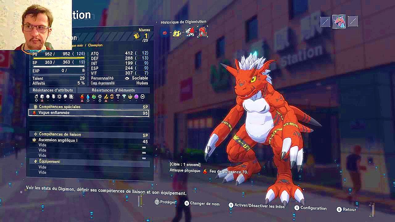 Sur cette image, je continue mon aventure sur Pokemon Legends : Z-A