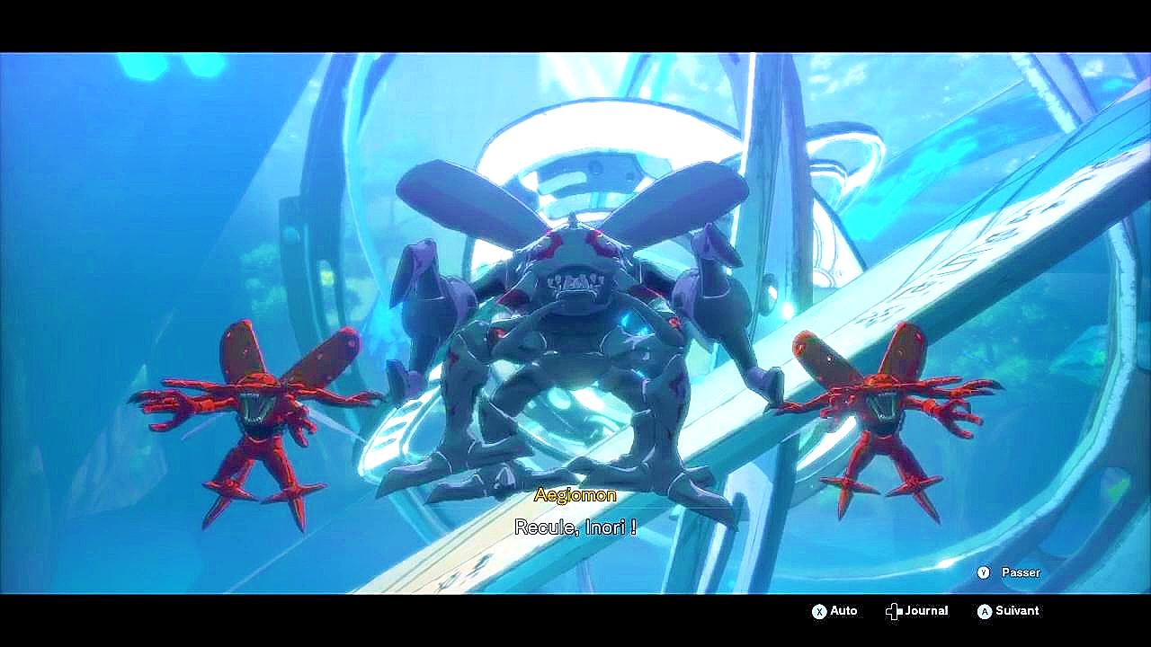 Sur cette image, je continue mon aventure Digimon avec des ultimes