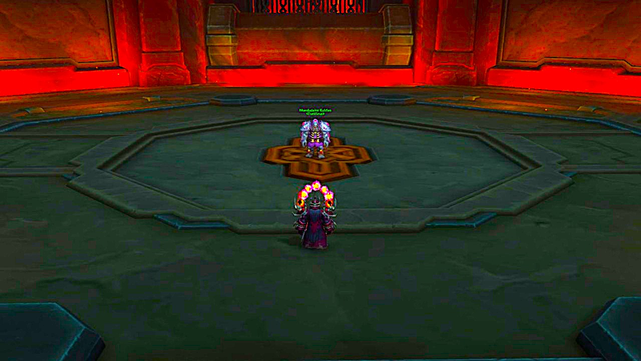 Sur cette image, je vous montre un joueur entrain de faire la quête hebdomaire de la semaine sur le reset.