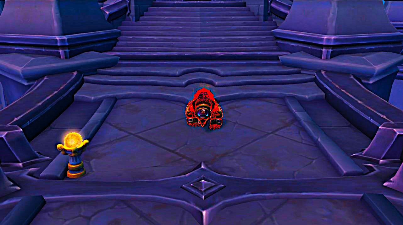 Sur cette image, je vous montre un druide tank prêt pour faire des Mythic+