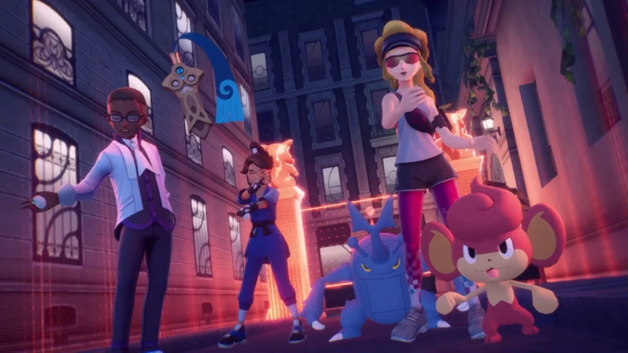 Sur cette image, je continue mon aventure sur Pokemon Legends Z-A, ensuite je fais du mode multi en avançant dans la parti.